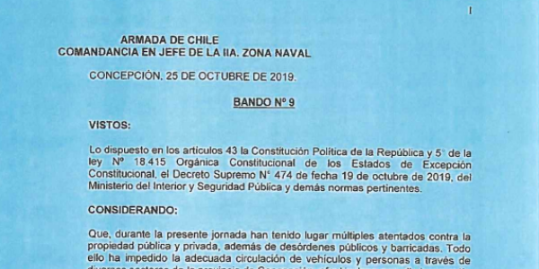 <h1 class="blogtitle">BANDO Nº9, JEFATURA DE LA DEFENSA NACIONAL DE CONCEPCIÓN</h1>