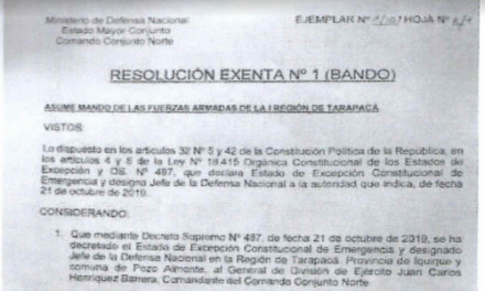 <h1 class="blogtitle">RESOLUCIÓN EXENTA Nº1, JEFATURA DE LA DEFENSA NACIONAL DE IQUIQUE Y ALTO HOSPICIO</h1>