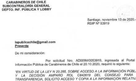 <h1 class="blogtitle">RSIP Nº53919, CARABINEROS DE CHILE</h1>