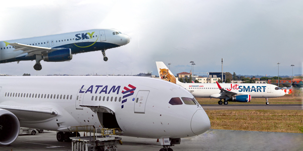 LATAM, Sky y JetSmart se niegan a entregar información de fiscalizaciones a aeronaves por Transparencia